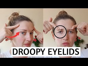 Droopy Eyelid & Puffy Eyes Exercise | Natural Eye Lift Massage