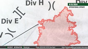 #BridgeFire Operational Update September 15, 2024 Fire Size: 54,567 acres Percent Contained: 9% Personnel: 2,625 For more fire infomation: https://inciweb.wildfire.gov/incident-information/caanf-bridge-fire | Angeles National Forest