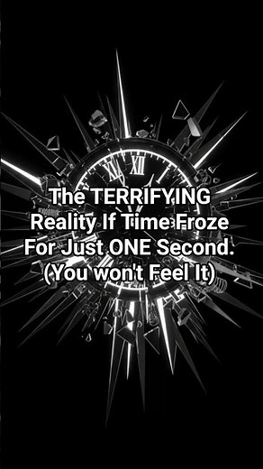 The TERRIFYING Reality If Time Froze For Just ONE Second. (You won't Feel It)