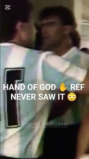 🚨 Maradona's "Hand of God" Goal That Changed Football Forever 🤯#football #worldcup2026