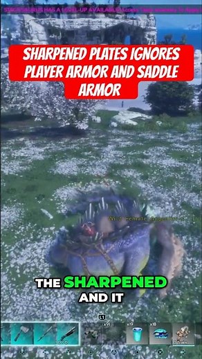How Stegos DESTROY Armor in Ark PvP #arksurvivalascended #gaming #shorts