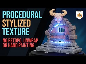 Procedural Stylized Textures for your Sculpts