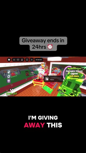 🧠🎁 STEAL A BRAINROT GIVEAWAY 🎁🧠 I’m running a giveaway and it’s simple. The TOP LIKED COMMENT wins. No catch. We’re stealing, trading, and stacking brainrots this run—and I’m giving back to whoever runs the comments section the hardest. Rare brainrots, good trades, chaos… and one winner walking away with a reward. 👇 HOW TO ENTER 👇 💬 Drop a comment (say anything, be funny, be smart, be unhinged) ❤️ Like comments you want to win 🔥 Come back and defend your comment 👀 Watch till the end The