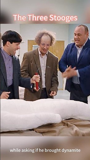🤣 Moe, Larry & Curly’s Wild Dynamite Hospital Bit | The Three Stooges (2012) Goofy Classic Clip 💥
