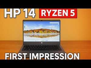 HP 14(2025) Ryzen 5 7520U unboxing & first look | Thin & Light Business Laptop | Windows 11 pro