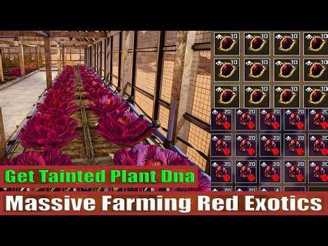 Get Tainted Plant Dna & Massive Farming Red Exotics: Icarus Dangerous Horizons