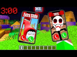 Minecraft PE : WHO CALLED ME AT 3:00AM IN MINECRAFT??!