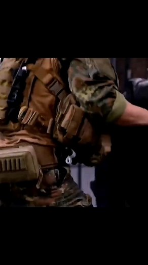 Intense Tactical Training in Camouflage Gear