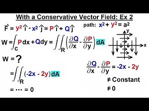 Calculus 3: Green's Theorem (10 of 21) With a Conservative Vector Field: Ex. 2