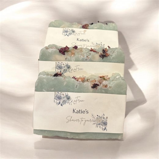 Personalized Triple Butter Soap Wedding Favors – Floral Scented, Full Size - Etsy