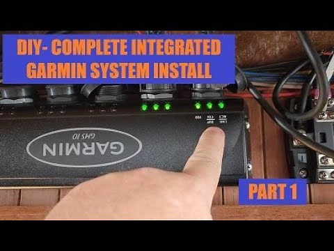 Trawler DIY- Garmin Marine installation 923XSV, GHC-50, Reactor 40, Radar, Fusion, Quatix, etc