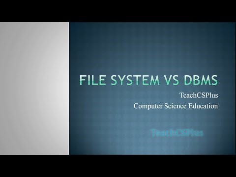 File System vs DBMS | Simple Explanation for Beginners