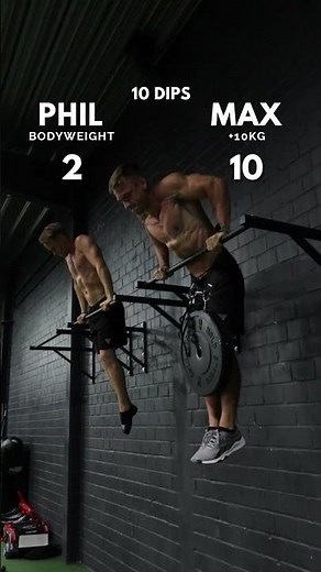 Can he beat Max True with +10kg in Muscle Ups? 👀🤟