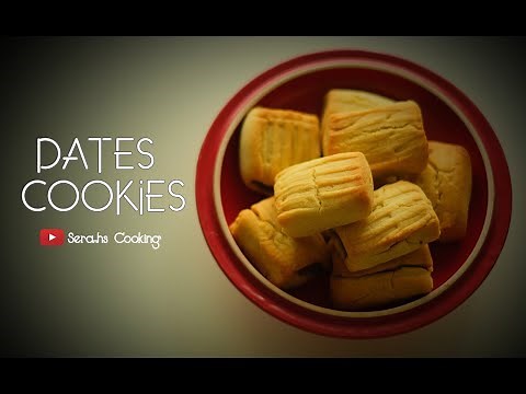 Dates Cookies - How to make cookies filled with dates