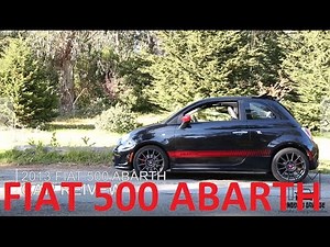 2013 Fiat 500 Abarth Turbocharged Car Review