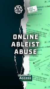 ❌ Discriminatory language is completely unacceptable, and this includes ableist abuse.  To find out more on ableist language, check out “Our Guide to Disability Language & Terminology” in collaboration with Level Playing Field: https://bit.ly/3XVmeHd  If you see, or hear ableist abuse, report it. #KickItOut #UniteForAccess | Kick It Out | Facebook