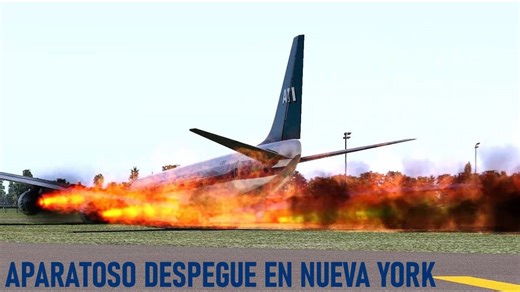 Dramatic takeoff in New York 😱 | ATI DC-8