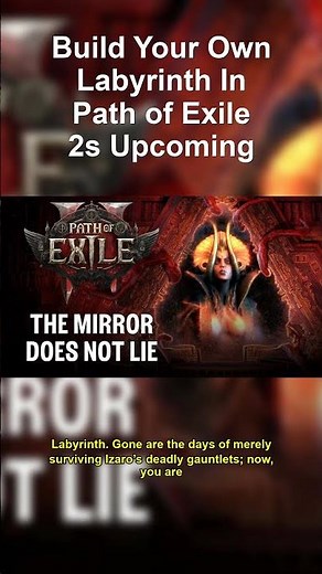 PoE 2 Architect Your Own Labyrinth