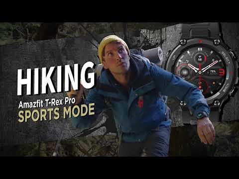Amazfit T-Rex Pro Smartwatch sports mode | Hiking