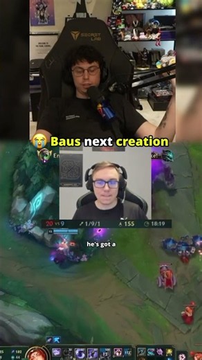 DEMONIC NEW CREATION #caedrel #leagueoflegends #baus #bausffs #yunara #ap #top #troll
