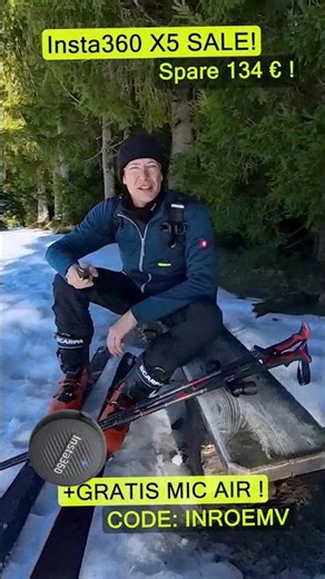 Insta360 X5 on sale, plus free Mikro!