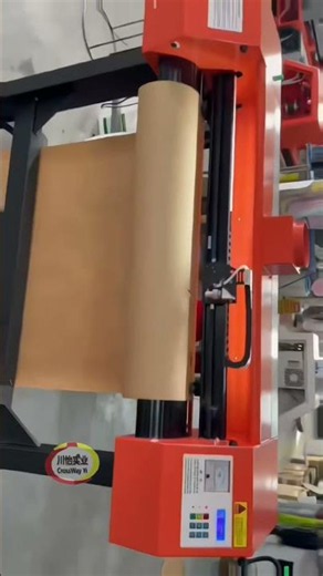 Cutting card box with the rolls laser cuttint plotter machine