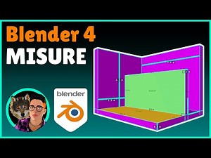 BLENDER 4.0 MEASURES (Tutorial ITA)