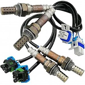 4Pcs 234-4669+234-4407 Upstream Downstream Oxygen O2 Sensor for 2003-2006 Cadillac Escalade GMC Yukon Hummer H2 Chevrolet Silverado 1500(HD) 2500 3500 HD Suburban Sierra 213-4229
