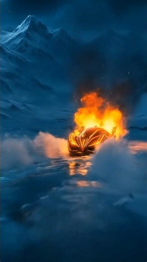 #FrozenFire 🚗🔥❄️ | The Prototype on Ice