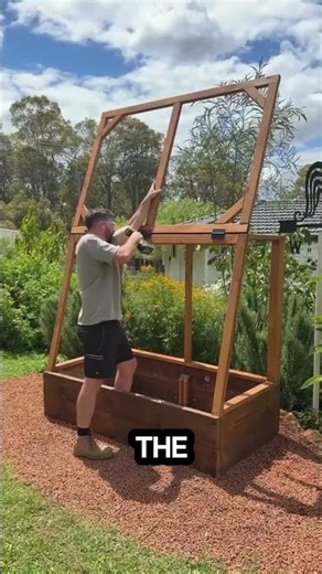 🌱🌿 DIY Mini Greenhouse – Grow Your Dream Garden! #greenhouse #garden #gardening #diy