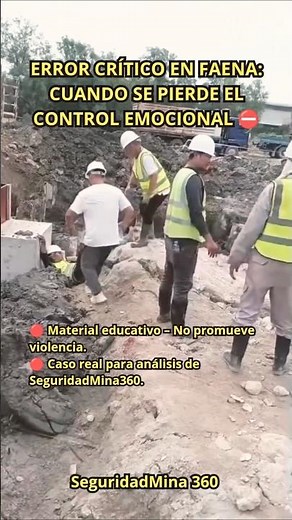 Emotional control and safety in mining | Real case
