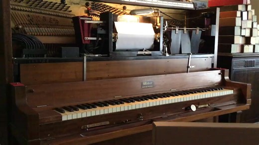 A rare glimpse of the old Antique Autopiano still playing beautifully, bringing history back to life. #AntiquePiano #Autopiano #VintageMusic #MusicalHeritage #PianoCollectors #TimelessSound #ClassicInstrument #RarePiano #HistoricalMusic #AntiqueLovers | Antique Pianos