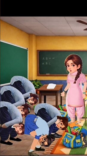 murga yoga l stick punishment l #murga l school punishment