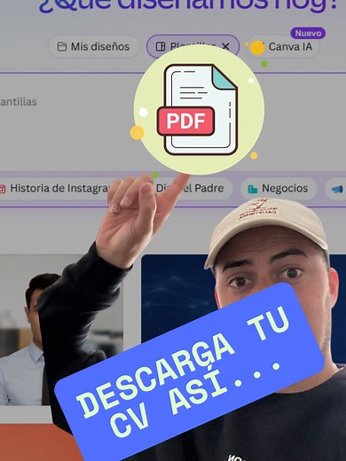 Cómo descargar tu CV en Canva fácilmente