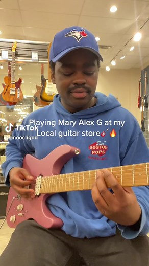 Mary by Alex G Electric Guitar Cover | First Day Playing