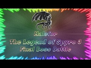 The Legend of Spyro 3 Dawn of the Dragon ★ Perfect Final Boss Battle • Malefor