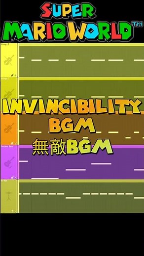 INVINCIBILITY BGM FL Studio Deconstruction #flstudio #nintendo #mario #supermario #マリオ #invincible