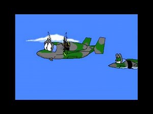 Amiga animation by Eric Schwartz - "VTOL Contest"