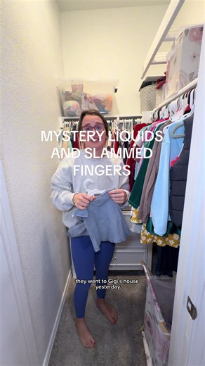 Mystery liquids, very little sleep, and big feelings before coffee. We had a scary moment this morning, lots of tears, and ended it the only way we know how — slowing down, singing it out, and snuggling through it. Everyone’s okay 🤍 Just one of those mornings. #momlifeunfiltered #momvlog #toddlermom #momlife #morningchaos