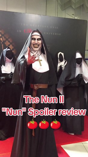 The nun II non spoiler review #entertainmentnewsph #warnerbrosph #thenun #thenun2 #horror #horror #creepy #movie #movierecommendation #tiktoktainment