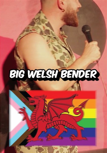 Welsh & Queer #gay #queer #wales #welsh #comedy