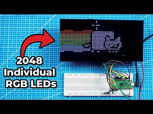 64x32 RGB Panel Raspberry Pi Pico Tutorial