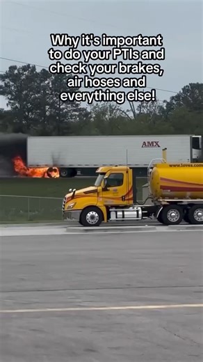 🔻🔻 🟠 A PTI (pre-trip inspection) is simply a thorough check of your truck to make sure everything is functioning before you get behind the wheel! #pti #inspection #trucks #trucking #fire #checkingin #wheels #truckdrivers #armadatrucking | Armada Trucking Group