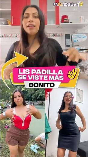 Lis Padilla se está vistiendo más bonito ahora.