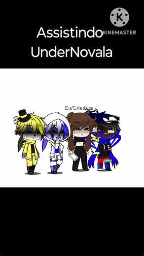 Me/Creator and Error Sans and 404 Sans and Bill Sans when there are people watching UnderNovela a...