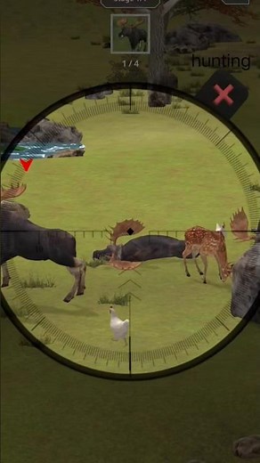 Ultimate Animal Hunter Gameplay 🐅 | Wild Hunting Adventure in Jungle 🌿🔥#hunting #huntergame #gaming