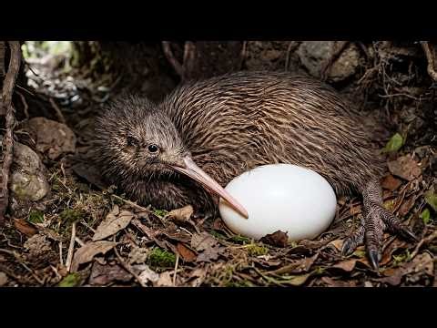 Kiwi Bird 80 Days From Egg to Wild New Zealand Wildlife