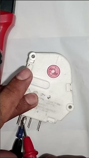 How to do nofrost refrigerator timer connection | 4 Pin Defrost Timer #shorts (Asad home tech)