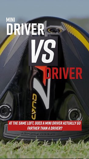 126K views · 165 reactions | Mini Driver  Driver! Both playing at the same loft! What's your prediction for this head-to-head test? Tune in tomorrow at 1 p.m. to see! https://bit.ly/49QBuIZ #2ndswinggolf #golf | 2nd Swing Golf | Facebook