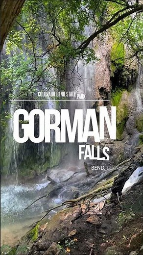Gorman Falls The Most Beautiful Waterfall in Texas!
